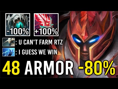 WTF 48 Armor -100% Slow Skadi DK vs Hard Sven Crazy Top 10 MMR Epic Comeback 10k Teamwork RTZ Dota 2