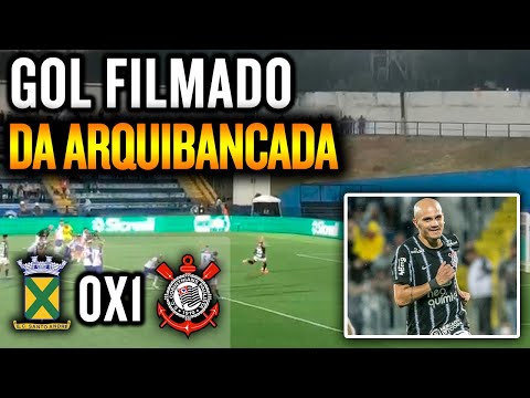 Gol de FÁBIO SANTOS - Corinthians 1x0 Santo André