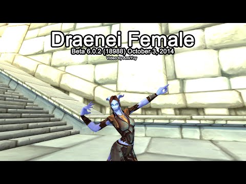 Warlords of Draneor Beta: [Model] Draenei Female Updated