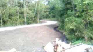 preview picture of video 'New Construction on the Hockhocking Adena Bikeway in Athens, Ohio'