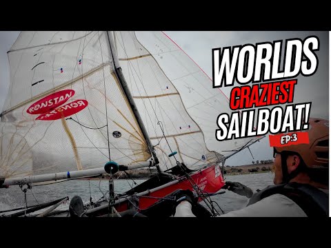 Worlds Craziest Sailboat EP3; BROKEN MAST!