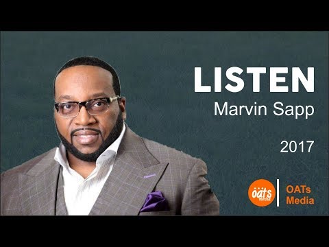 Listen - Marvin Sapp [Lyric Video]