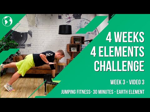 [4 WEEKS CHALLENGE] - JUMPING FITNESS - Week 3 video 3 - with Jakub Novotny