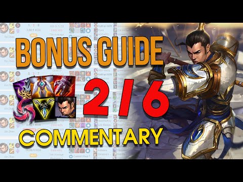 Carrying With XIN ZHAO In Silver 1 Ranked - Season 10 Guide BONUS Commentary (2 of 6)