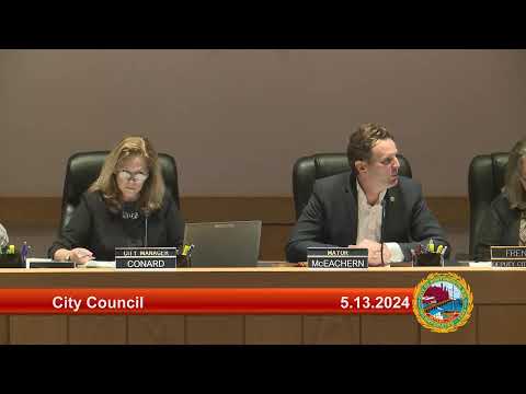 5.13.2024 City Council Special Meeting