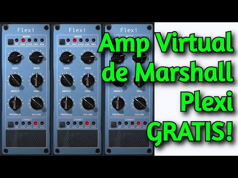 Nuevo Amplificador Virtual GRATIS Marshall PLEXI d IK Multimedia MixBox CS - FLEXI Vst - Reseña-Demo