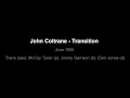 John Coltrane  -Transition- 1965