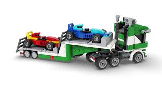 LEGO® Creator 3 v 1 31113 Kamion pro přepravu závodních aut
