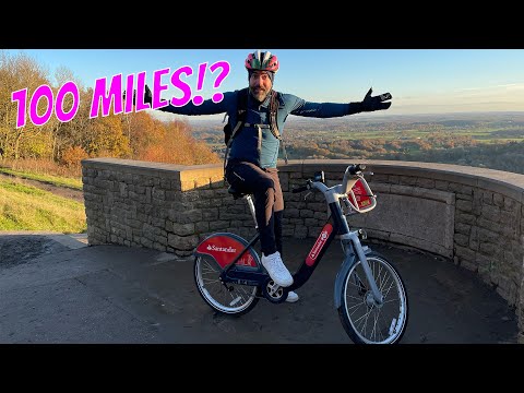 Cycling 100 Miles on a BORIS BIKE!