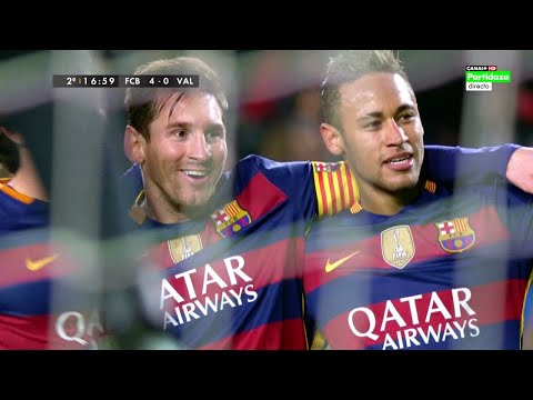Lionel Messi vs Valencia (Home) 15-16 HD 720p (Copa del Rey) - English Commentary