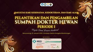 Download lagu Pelantikan dan Pengambilan Sumpah Dokter Hewan (Periode I) FIKKIA UNAIR mp3