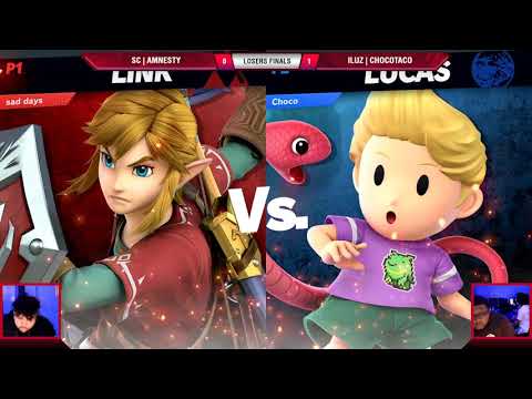 VS Weekly 1/16/20 - Losers Finals - ILUZ | ChocoTaco (Lucas) vs SC | Amnesty (Link) - SSBU