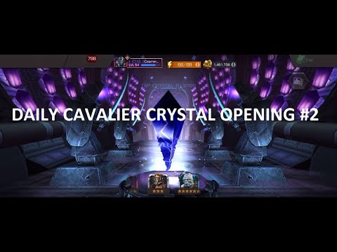 DAILY CAVALIER CRYSTAL OPENING #2 - MCOC (Marvel Contest of Champions)