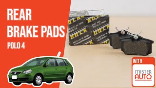 Youtube thumbnail of video "How to replace the rear brake pads Polo mk4 🚗"