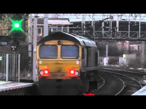 66742 Light Engine At Stafford 24 11 14