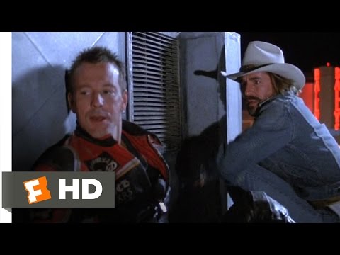Harley Davidson and the Marlboro Man (9/12) Movie CLIP - The Devil's a-Knockin' (1991) HD