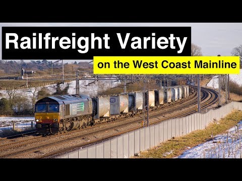 Railfreight Variety on the WCML