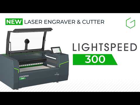 Slide 5 - Laserengraver LightSpeed 300 CO2 40W (video)