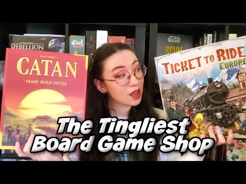 Welcome to my Board Game Store! 🎲 ASMR Roleplay • Binaural • Soft spoken • Personal Attention