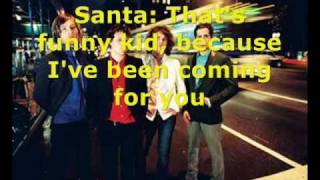 The Killers - Don&#39;t Shoot Me Santa + Lyrics