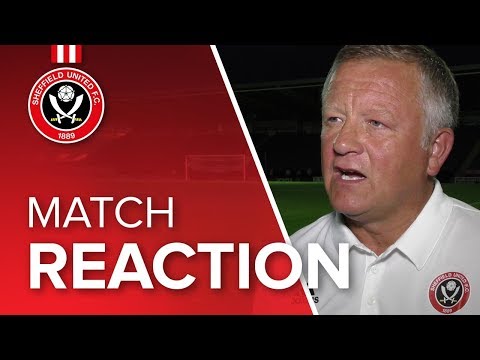 Chris Wilder's Chesterfield reaction
