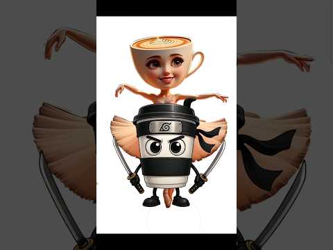 Ballerina cappuccina as cappuccino assassino #brainrot #brainrotmeme #digitalartist