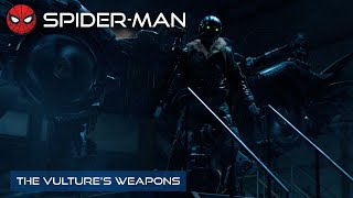 The Vulture's Weapons | 4K | Spider-Man: Homecoming | With Captions