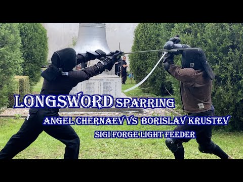 Sigi Light Feders - First intense sparring with Borislav Krustev
