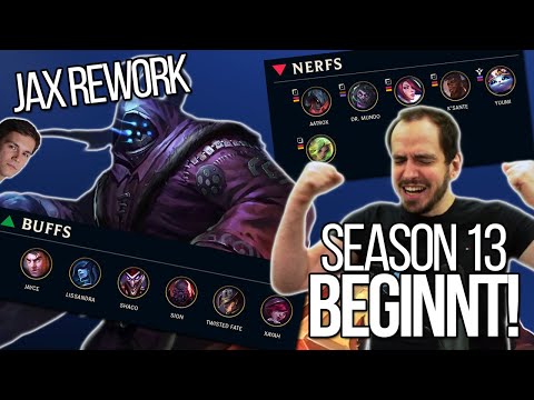 Season START & Jax REWORK! | Patch Notes Rundown 13.1 von Johnny (mit Solaaaa)