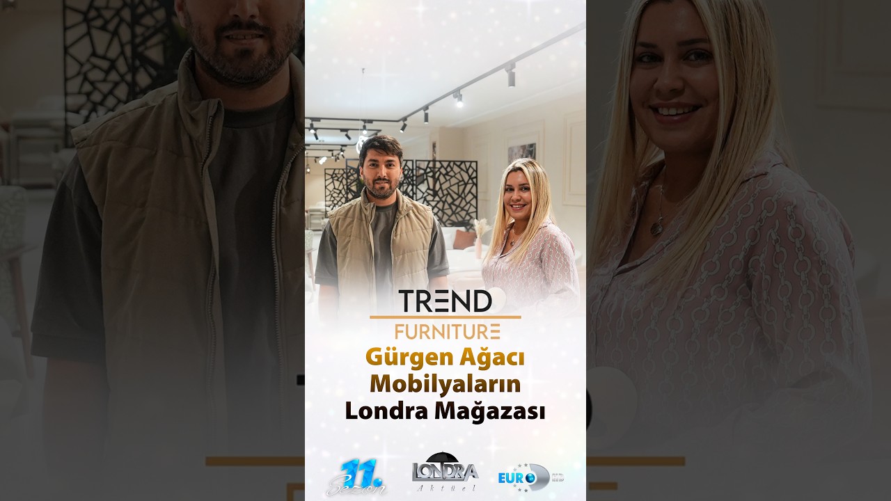 Gürgen ağacından üretilen mobilyaları Londra’daki mağazasında keşfediyoruz! 🛋️ #mobilya #londra