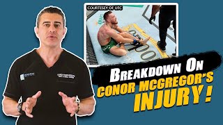 Conor McGregor's Injury Foot Doctor Reacts #ufc