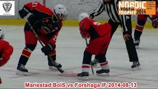 preview picture of video 'Mariestad BoIS vs Forshaga IF U14 2014-08-13'