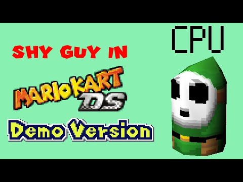 CPU Shy Guy - Action Replay Code | Mario Kart DS - Kiosk Demo (USA)