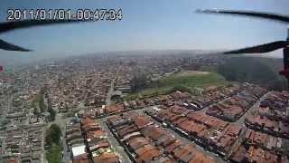 preview picture of video 'voo com quadricoptero dji'