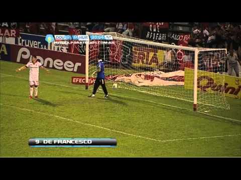 Gol De Francesco. Douglas 1 - Huracán 0. Fecha 15. Primera B Nacional. Fútbol Para Todos