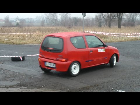 Noworoczny Rallysprint AZT 2015 - Krystian Holubek Mariusz Cymorek Fiat SC by OesRecords