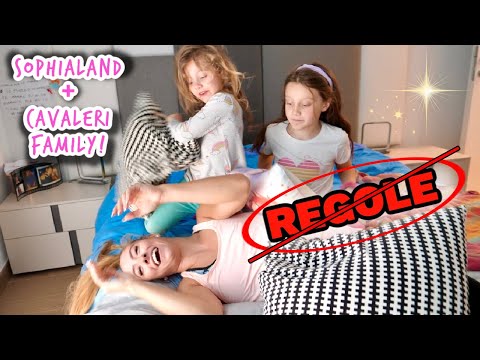 Faccio la BABYSITTER alle bambine della @CavaleriFamily !!!! *disastro