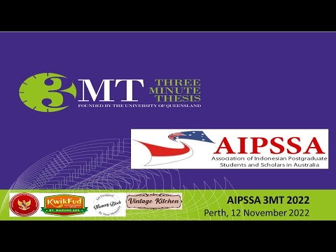 THE AIPSSA 3MT COMPETITION 2022 - ANINDITA HARDIANTI - THE UNIVERSITY OF WESTERN AUSTRALIA