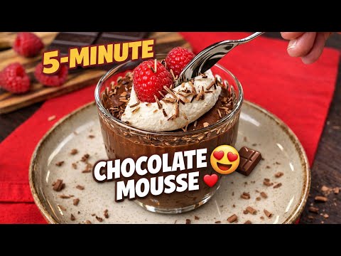 Silky Chocolate Mousse Recipe | Rich, Creamy & Irresistible
