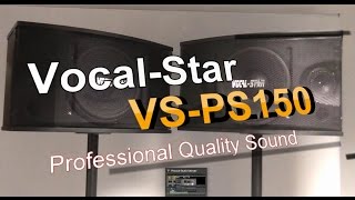 Vocal-Star VS-PS150 Passive Karaoke Speakers 200w