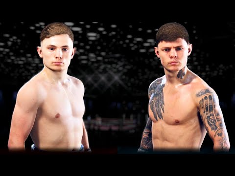 Sunny Edwards vs Charlie Edwards FULL FIGHT | Undisputed Boxing Game AI Simulation