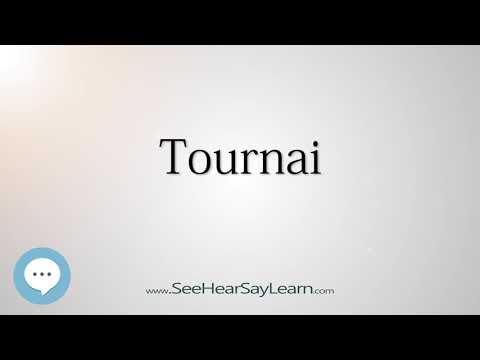 Tournai (How to Pronounce Cities of the World)💬⭐🌍✅