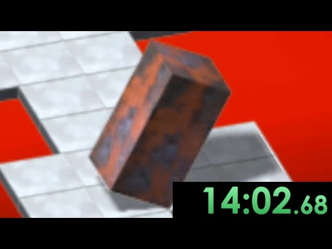 Bloxorz speedruns are extremely satisfying