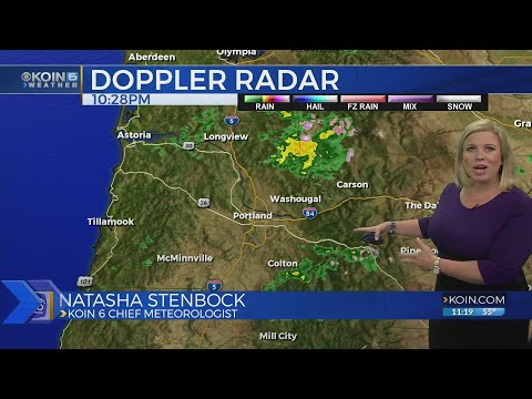 11 p.m. Friday evening forecast KOIN 6 News June 7, 2019