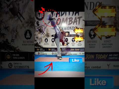 Spin Kick + Reverse Back Kick Combo 🔥 Ultimate Martial Arts Knockout Technique #shorts #mma #ufc