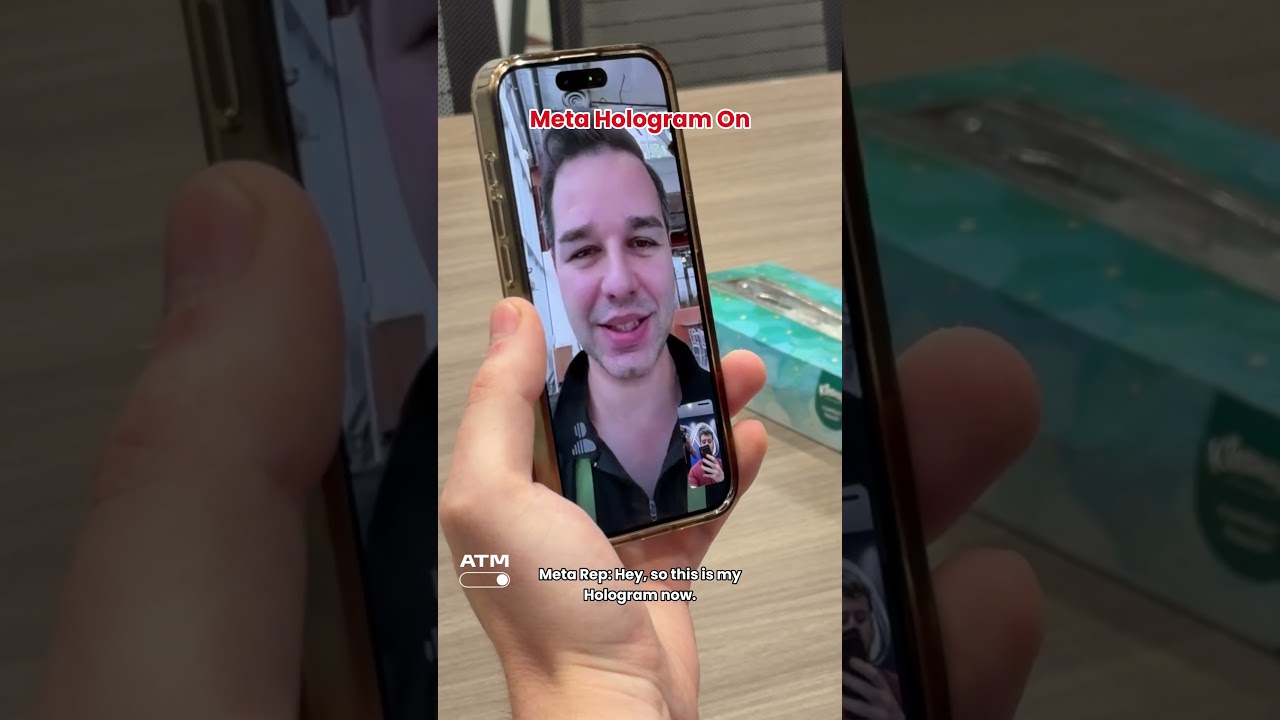Demo: Taking a Call With Meta Hologram