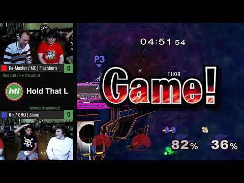 Hold That L 4 - Ka-Master / ME | Flashburn vs Rik / GHQ | Zamu - Winners Quarterfinals