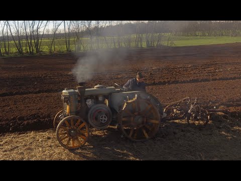 Aratura d'epoca / Old plowing / Superlandini / Landini Velitè/Aratro a carrello/Landini testa calda
