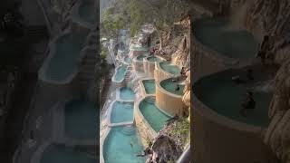 メキシコ🇲🇽トラントンゴ♨️温水プールのような温かさ😌