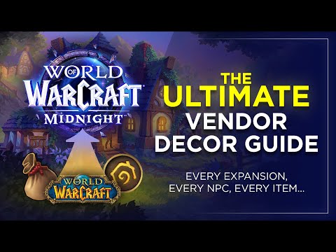 Ultimate Vendor Decor Guide: Every Expansion, Every NPC, Every Item (Housing)